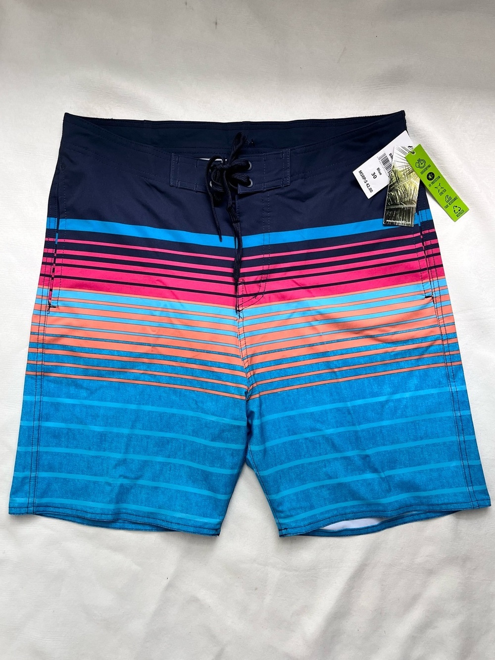 Burnside Men’s Quick Dry Performance stretch surf board shorts 30 NWT